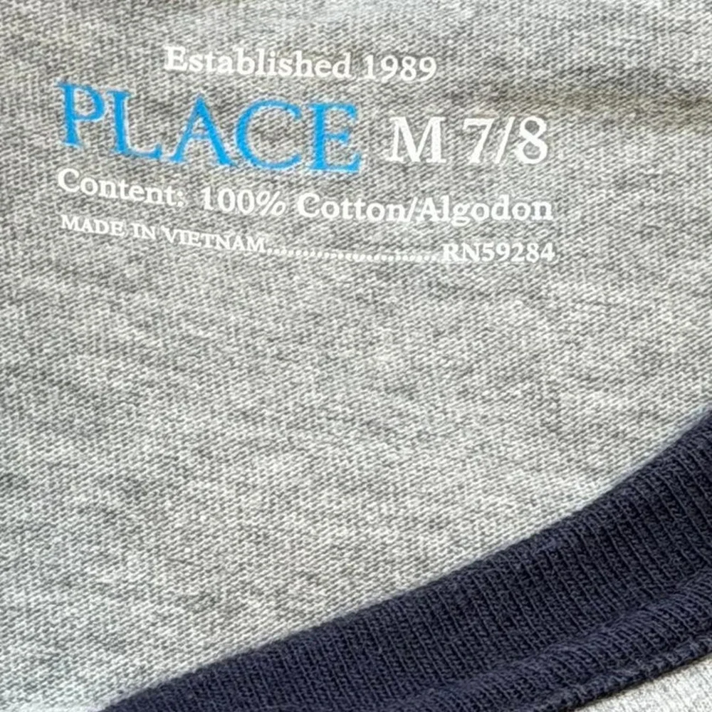 Y2K The Children's‎ Place Quarterback League Champs Ringer Tee, Boys Size M 7/8